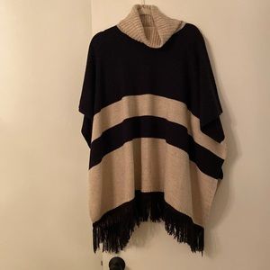 Sweater poncho